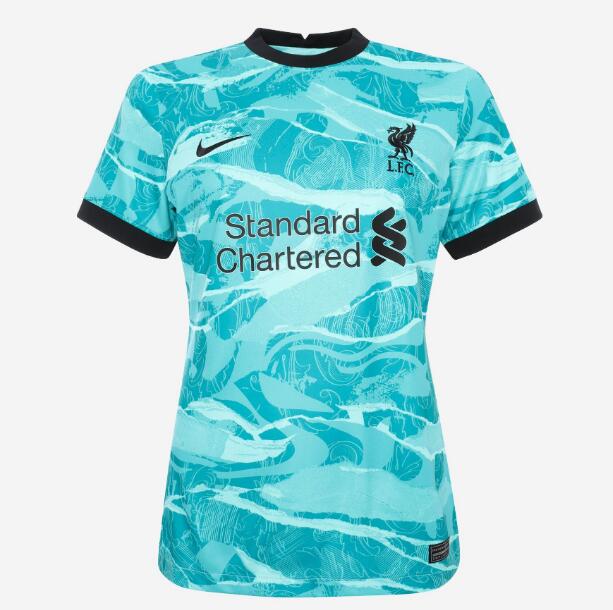 Liverpool Women Away Kit Soccer Jersey 2020/21